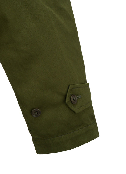 20/COTTON TWILL COAT WITH PADDED LINER