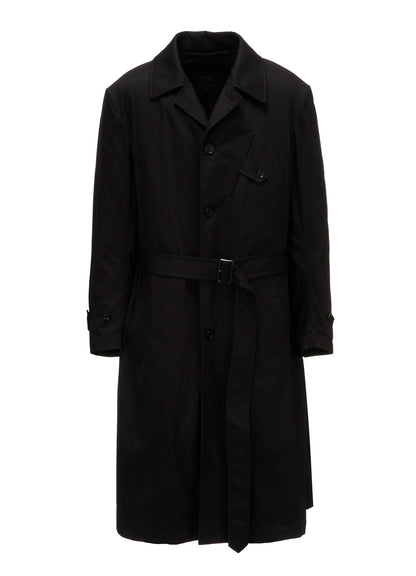 20/COTTON TWILL COAT WITH PADDED LINER