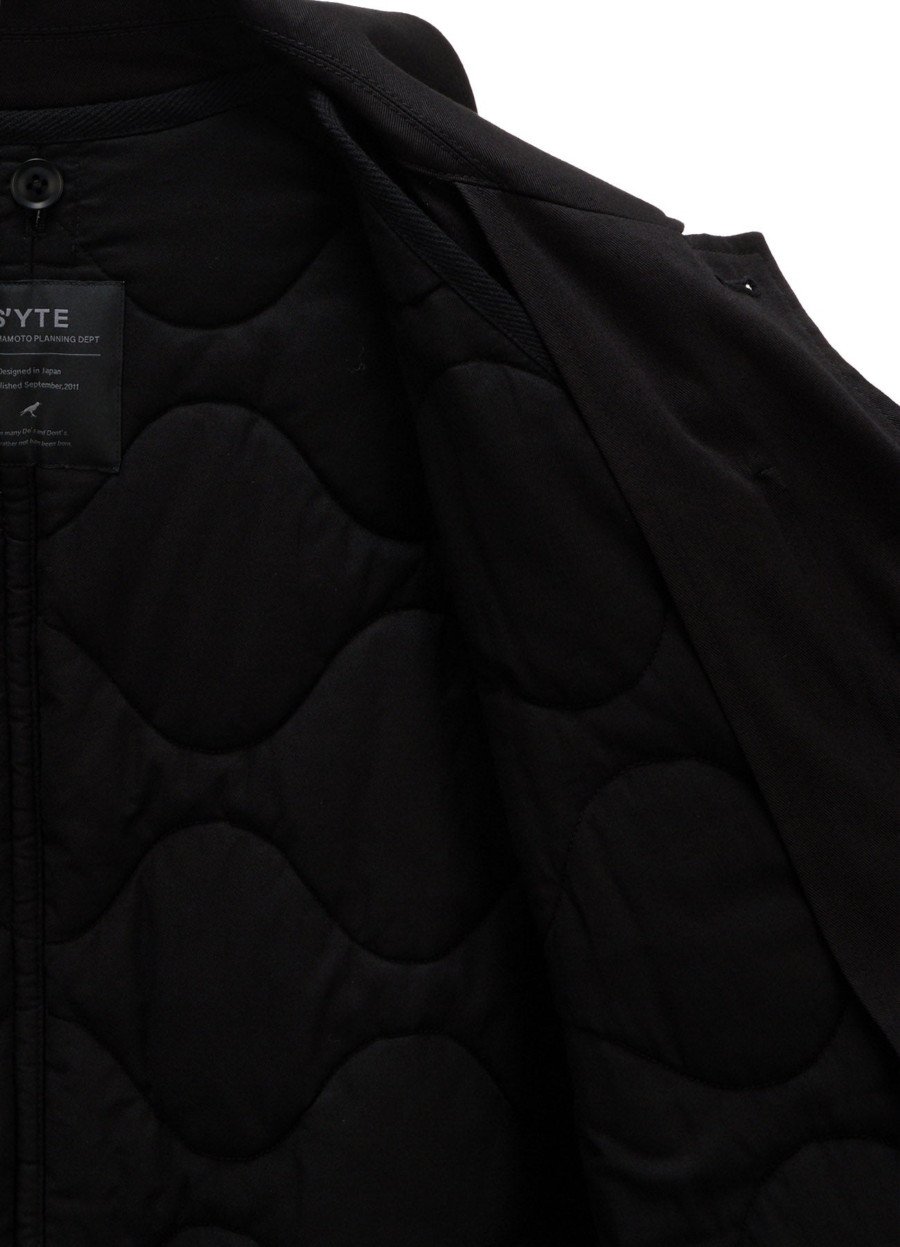 20/COTTON TWILL COAT WITH PADDED LINER
