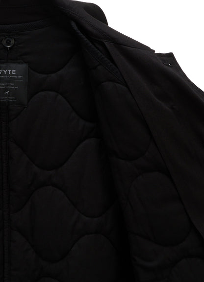 20/COTTON TWILL COAT WITH PADDED LINER