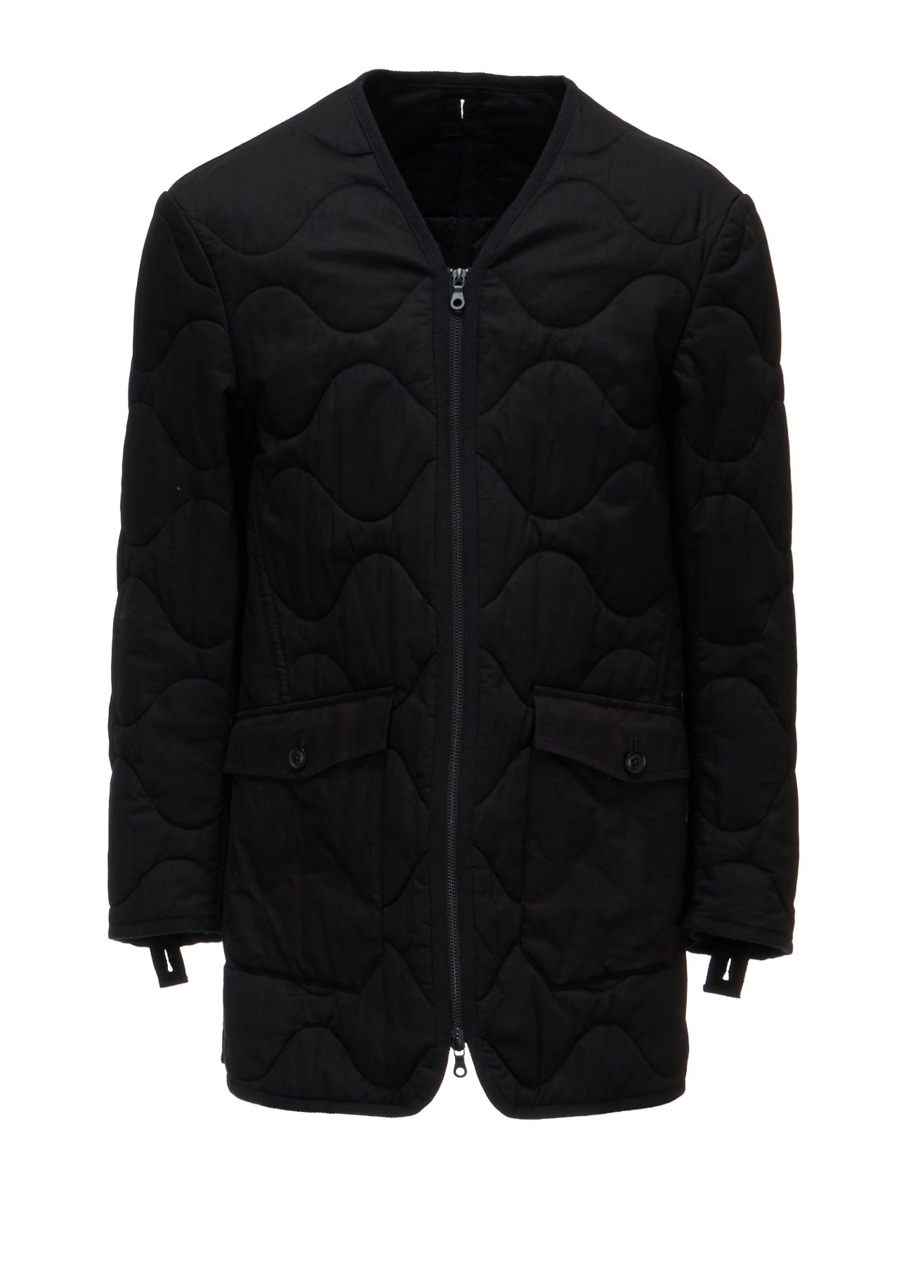 20/COTTON TWILL COAT WITH PADDED LINER