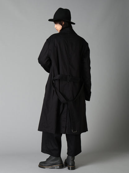 20/COTTON TWILL COAT WITH PADDED LINER