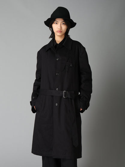 20/COTTON TWILL COAT WITH PADDED LINER