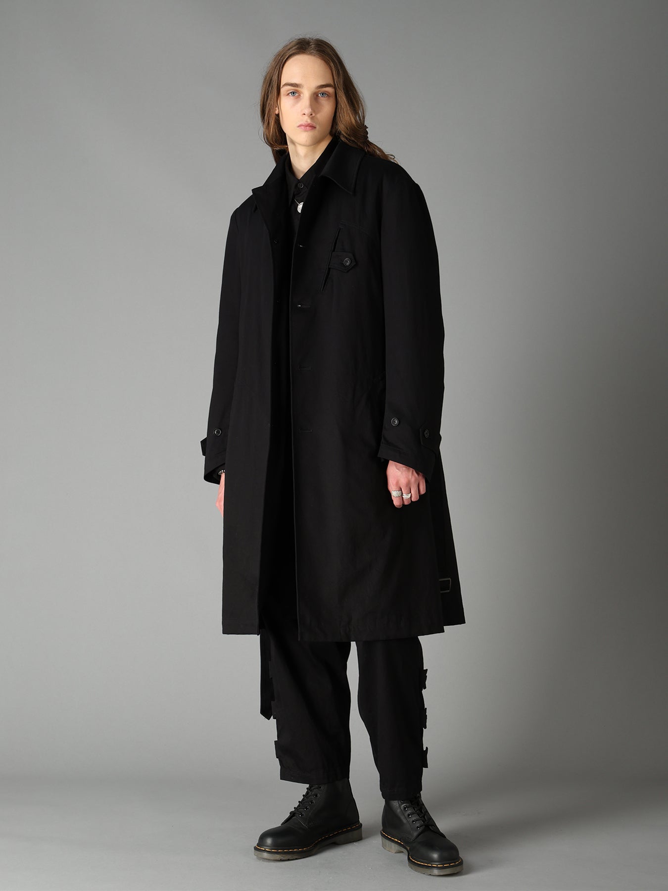 20/COTTON TWILL COAT WITH PADDED LINER