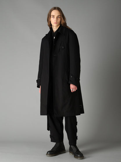 20/COTTON TWILL COAT WITH PADDED LINER