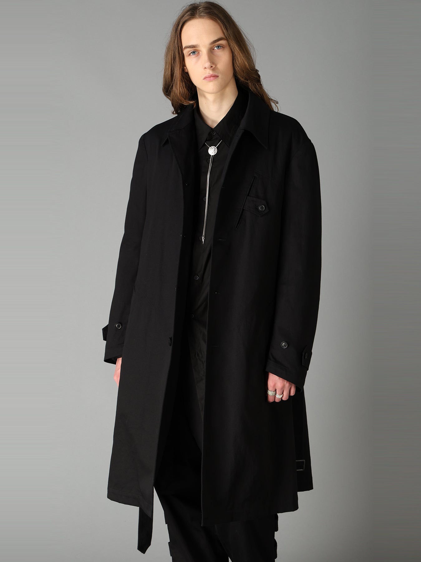 20/COTTON TWILL COAT WITH PADDED LINER