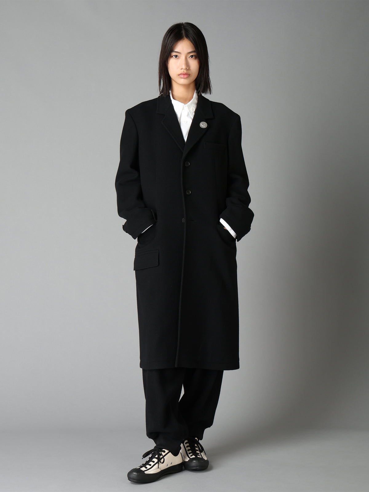 BRUSHED WOOL DOCTOR JACKET