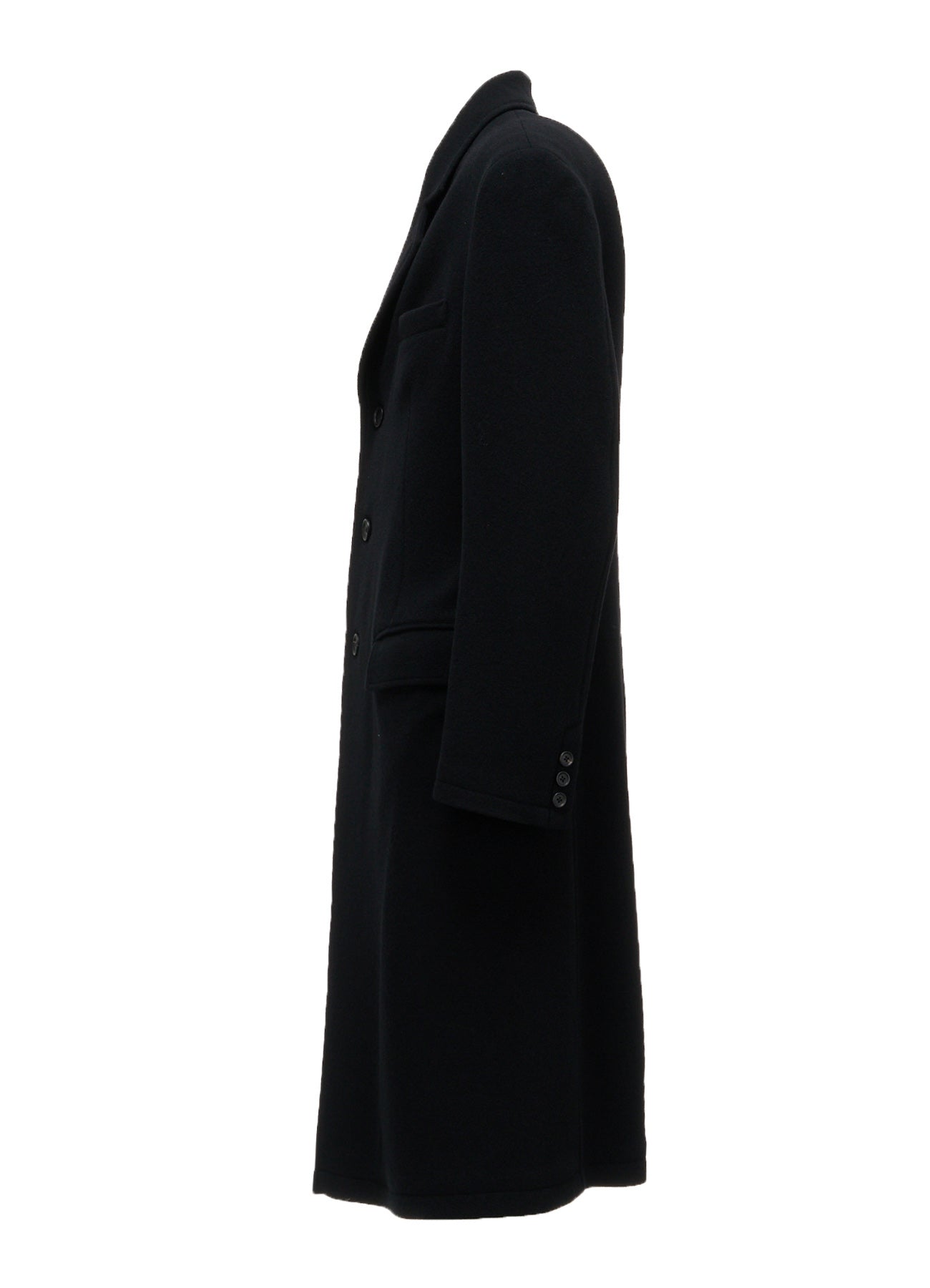 BRUSHED WOOL DOCTOR JACKET – THE SHOP YOHJI YAMAMOTO