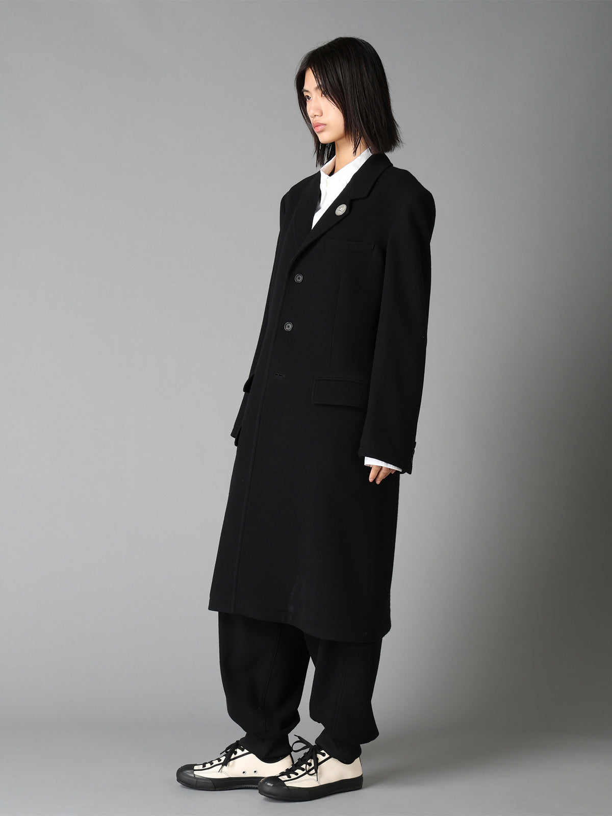 BRUSHED WOOL DOCTOR JACKET