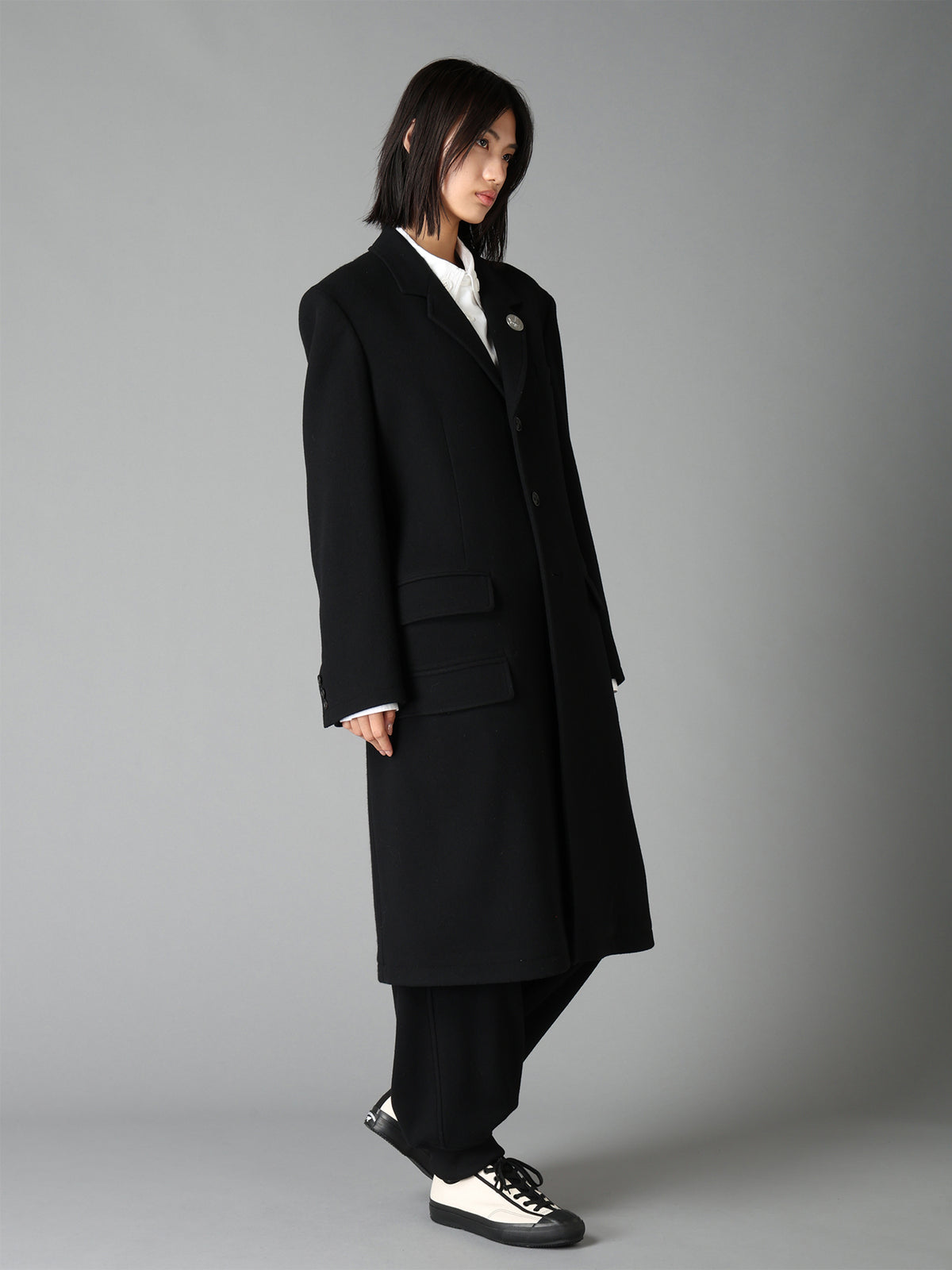 BRUSHED WOOL DOCTOR JACKET