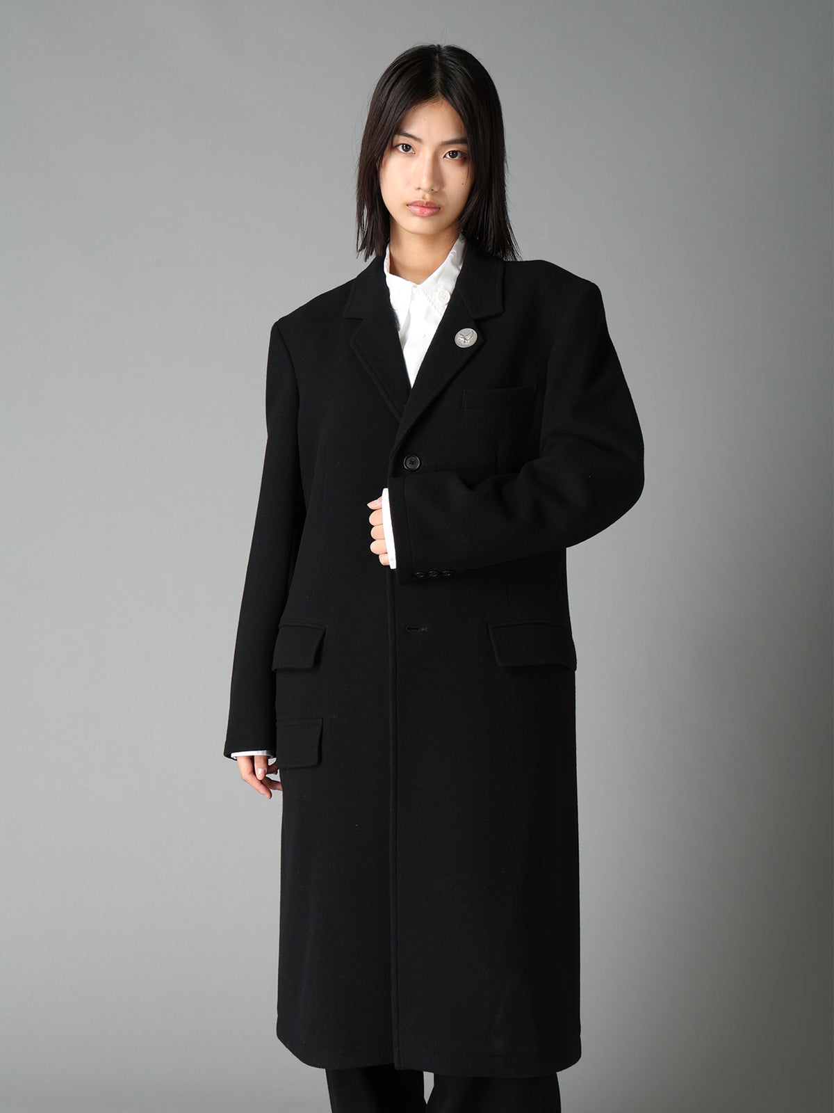 BRUSHED WOOL DOCTOR JACKET