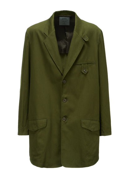 20/COTTON TWILL TAB DETAIL JACKET