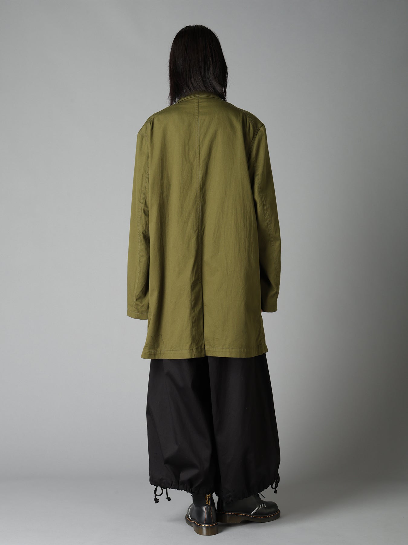 20/COTTON TWILL TAB DETAIL JACKET
