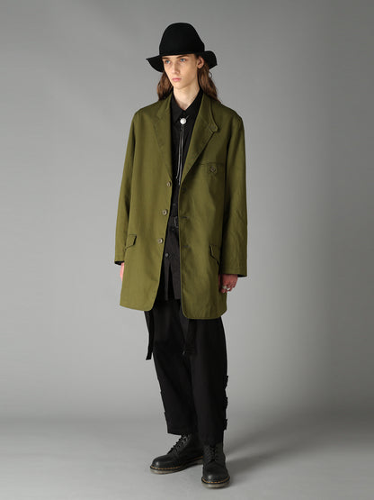 20/COTTON TWILL TAB DETAIL JACKET