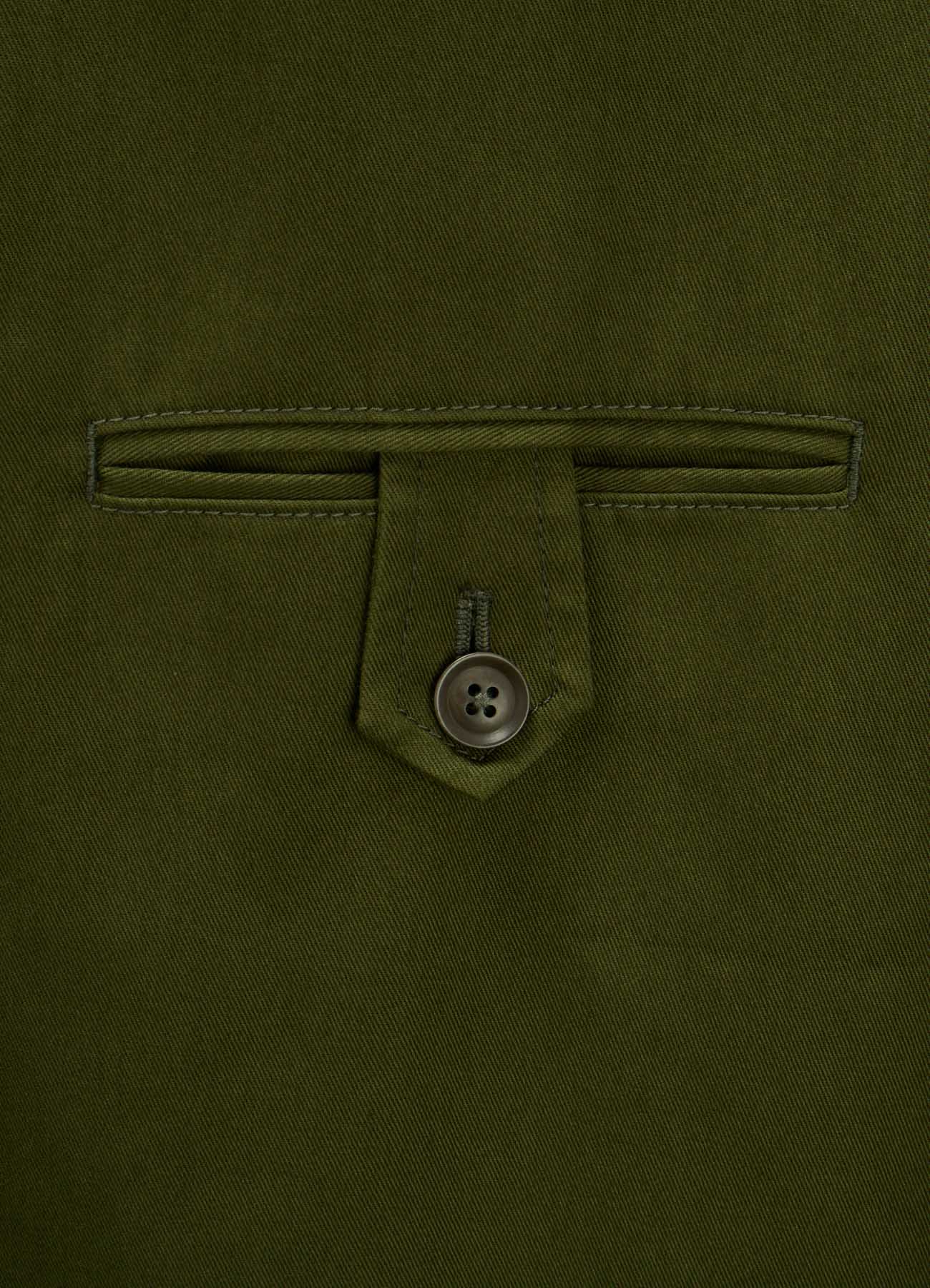 20/COTTON TWILL TAB DETAIL JACKET
