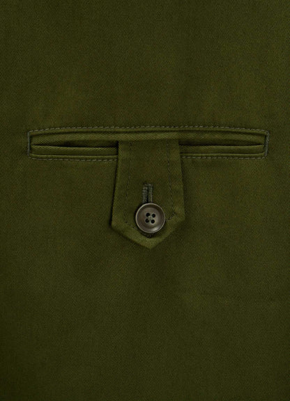 20/COTTON TWILL TAB DETAIL JACKET