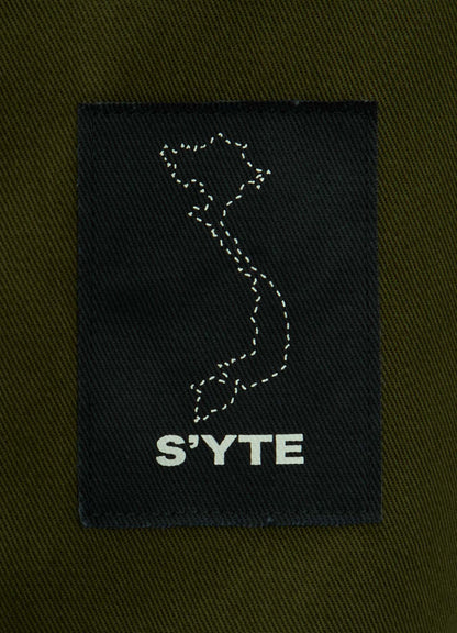 20/COTTON TWILL TAB DETAIL JACKET