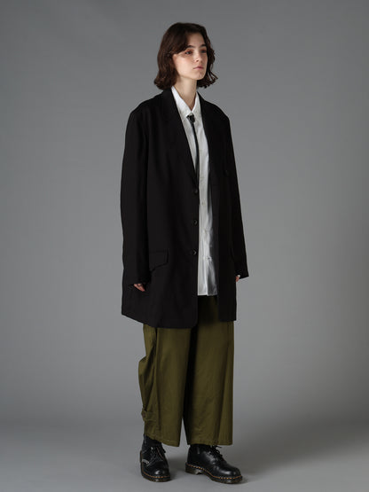 20/COTTON TWILL TAB DETAIL JACKET