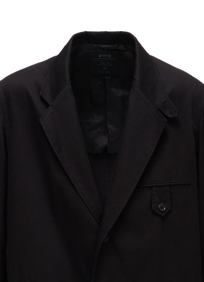 20/COTTON TWILL TAB DETAIL JACKET