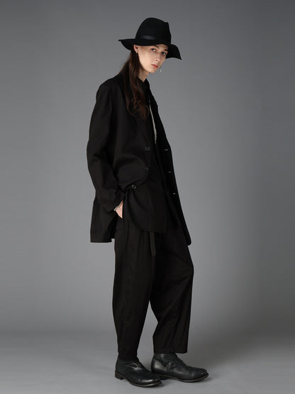 20/COTTON TWILL TAB DETAIL JACKET