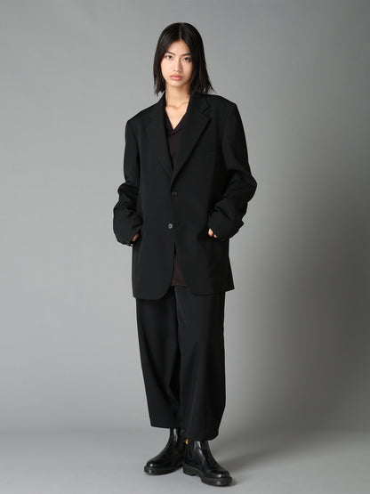 WASHER WOOL GABARDINE 5 BUTTON JACKET