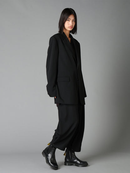 WASHER WOOL GABARDINE 5 BUTTON JACKET