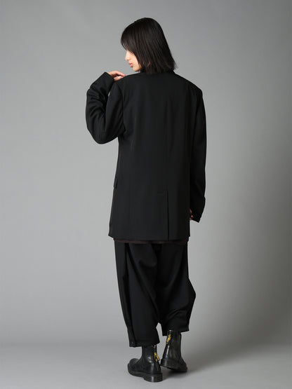 WASHER WOOL GABARDINE 5 BUTTON JACKET