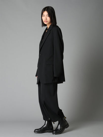 WASHER WOOL GABARDINE 5 BUTTON JACKET