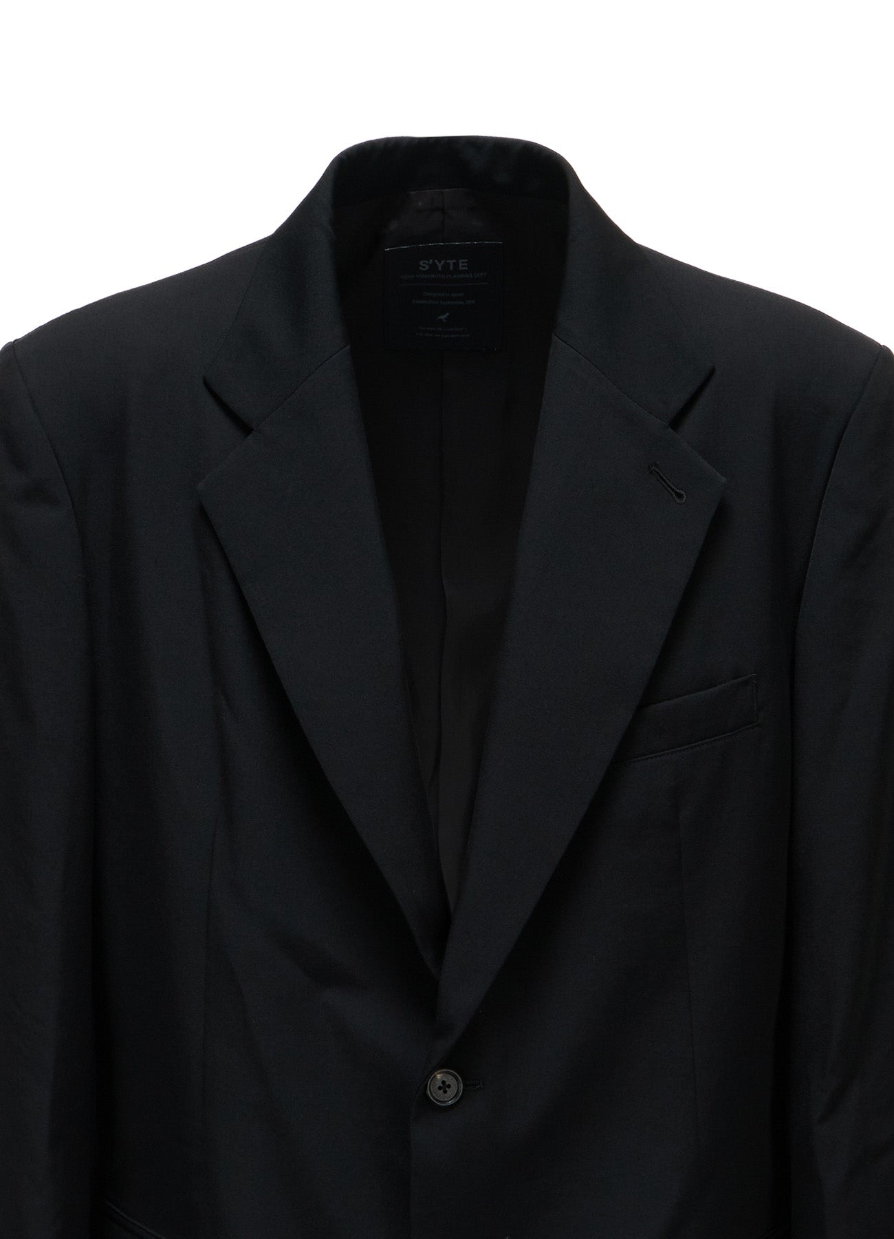 WASHER WOOL GABARDINE 5 BUTTON JACKET
