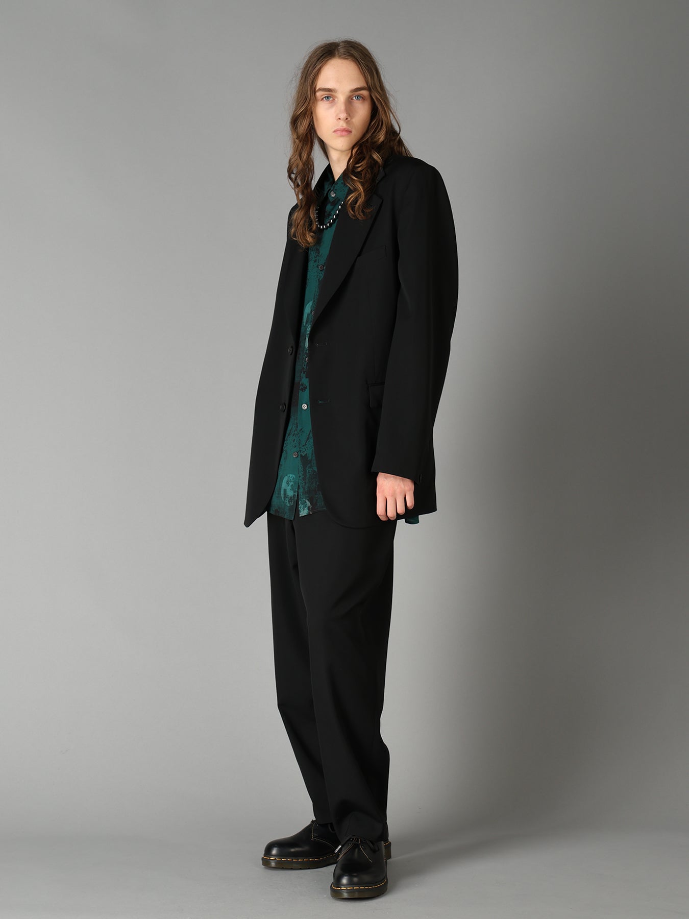 WASHER WOOL GABARDINE 5 BUTTON JACKET