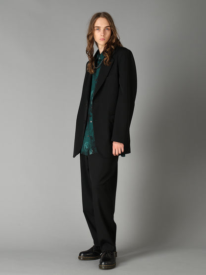 WASHER WOOL GABARDINE 5 BUTTON JACKET