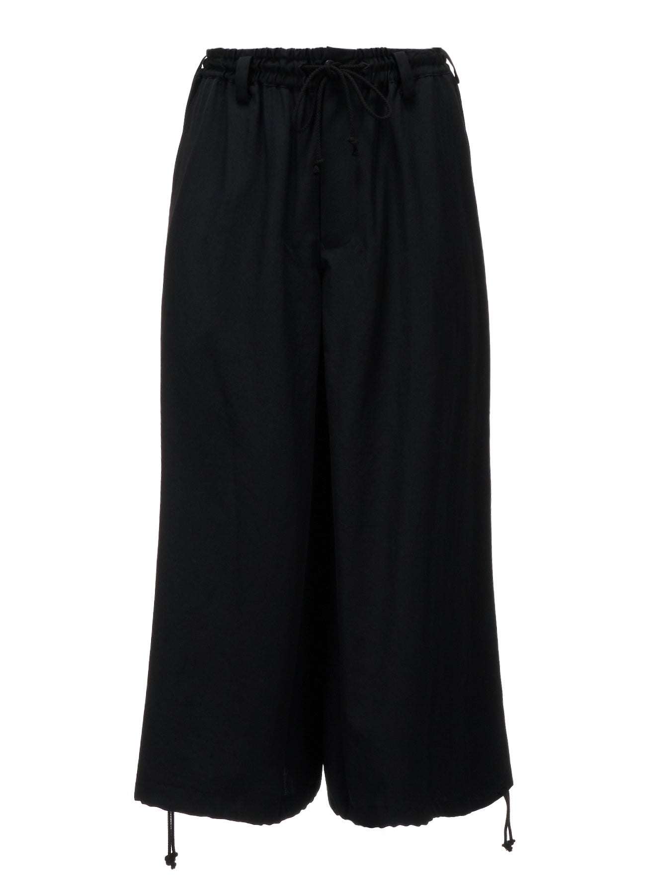 WASHER WOOL GABARDINE HAKAMA BALLOON PANTS