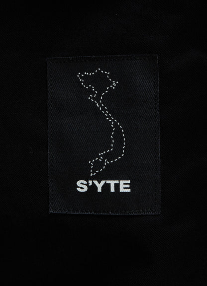 WASHER WOOL GABARDINE HAKAMA BALLOON PANTS