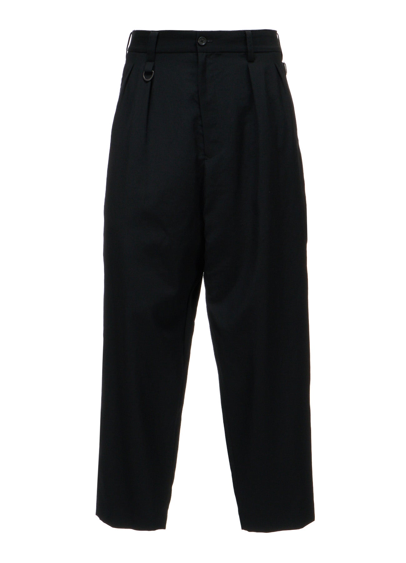 WASHER WOOL GABARDINE TAPERED PANTS
