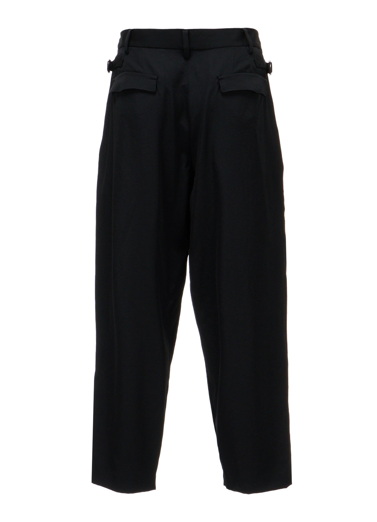 WASHER WOOL GABARDINE TAPERED PANTS