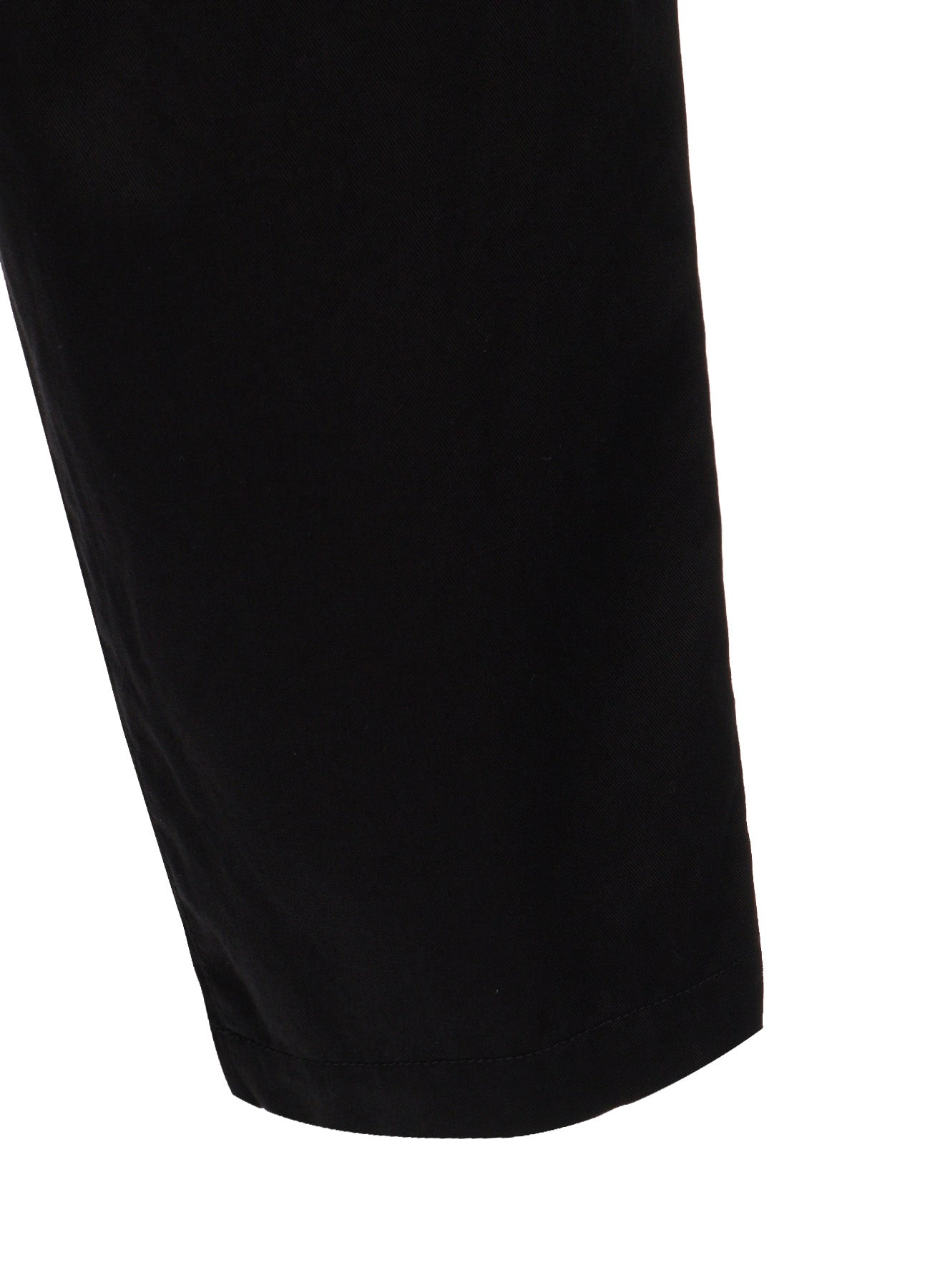 20/COTTON TWILL TAB DETAIL STRAIGHT PANTS