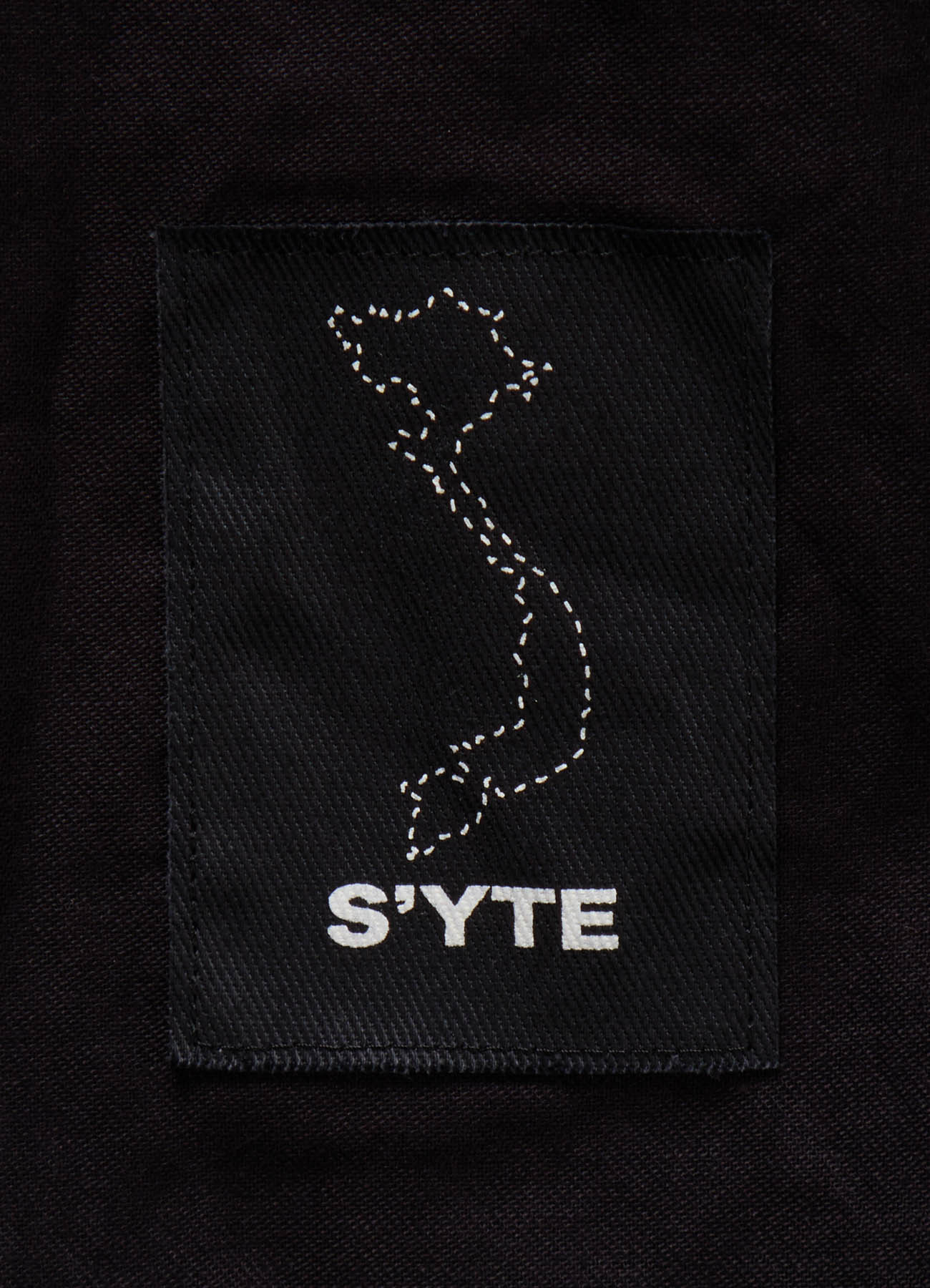 20/COTTON TWILL TAB DETAIL STRAIGHT PANTS