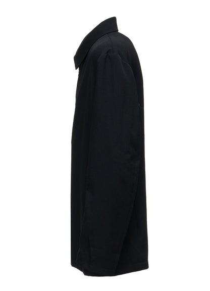 WASHER WOOL GABARDINE ZIP-UP BLOUSON