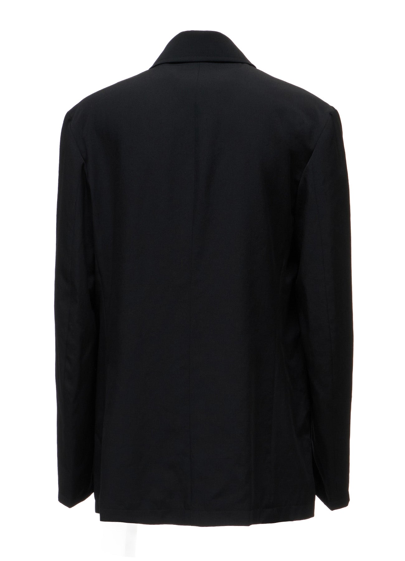 WASHER WOOL GABARDINE ZIP-UP BLOUSON