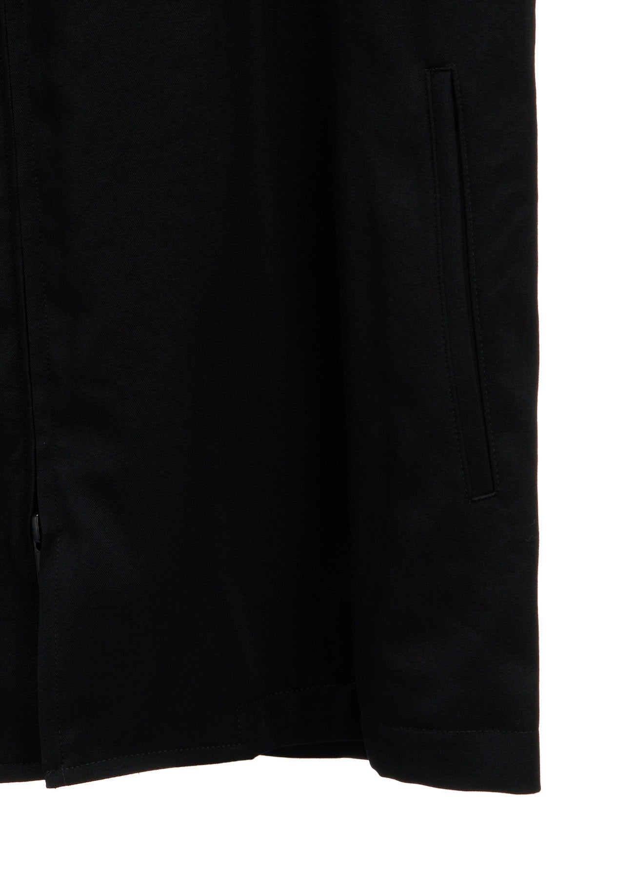 WASHER WOOL GABARDINE ZIP-UP BLOUSON
