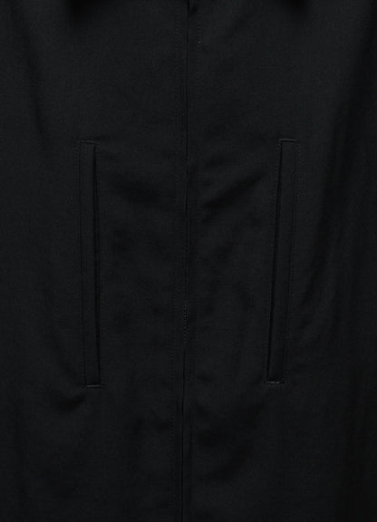 WASHER WOOL GABARDINE ZIP-UP BLOUSON