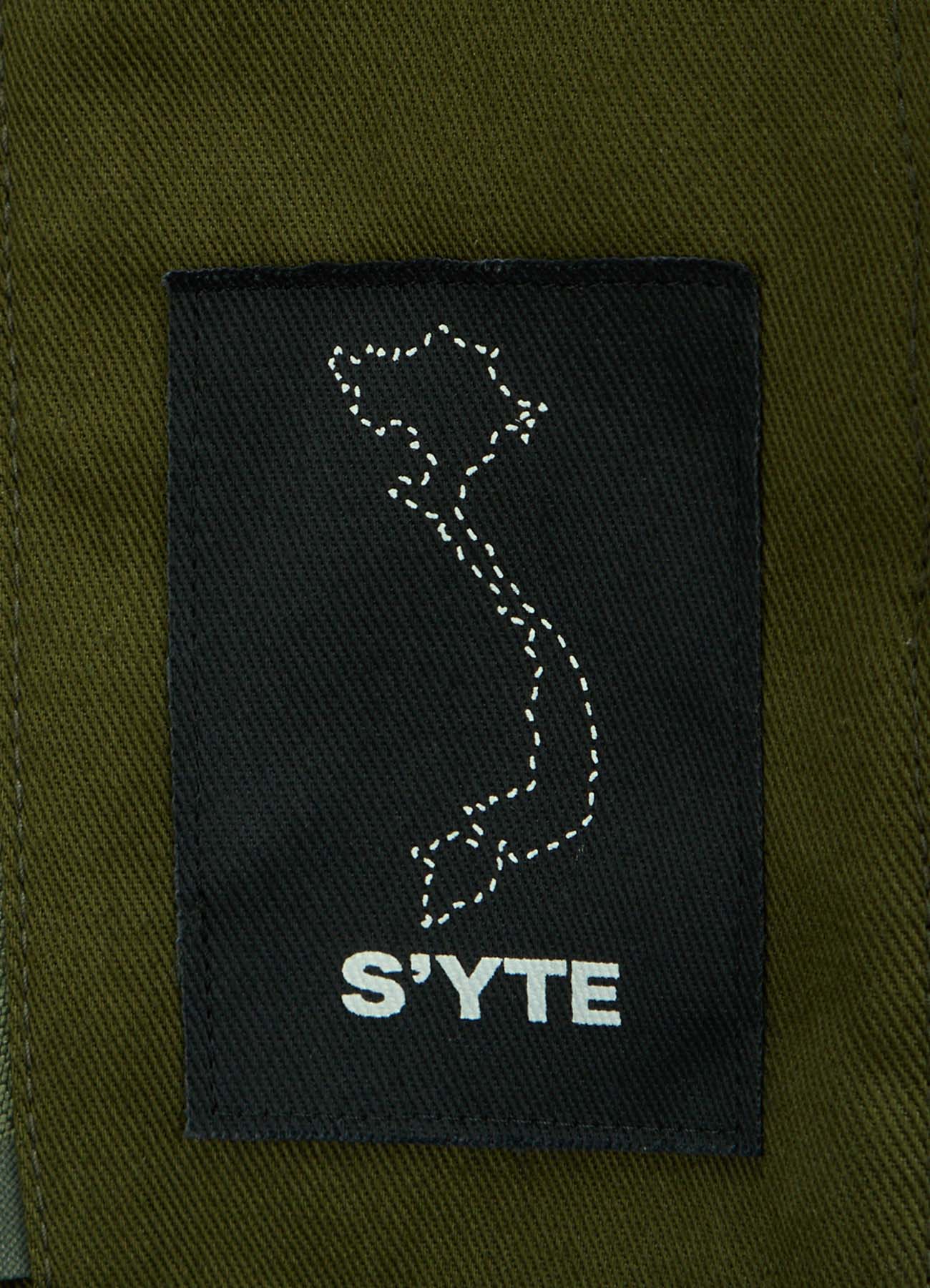 20/COTTON TWILL TAB DETAIL BLOUSON