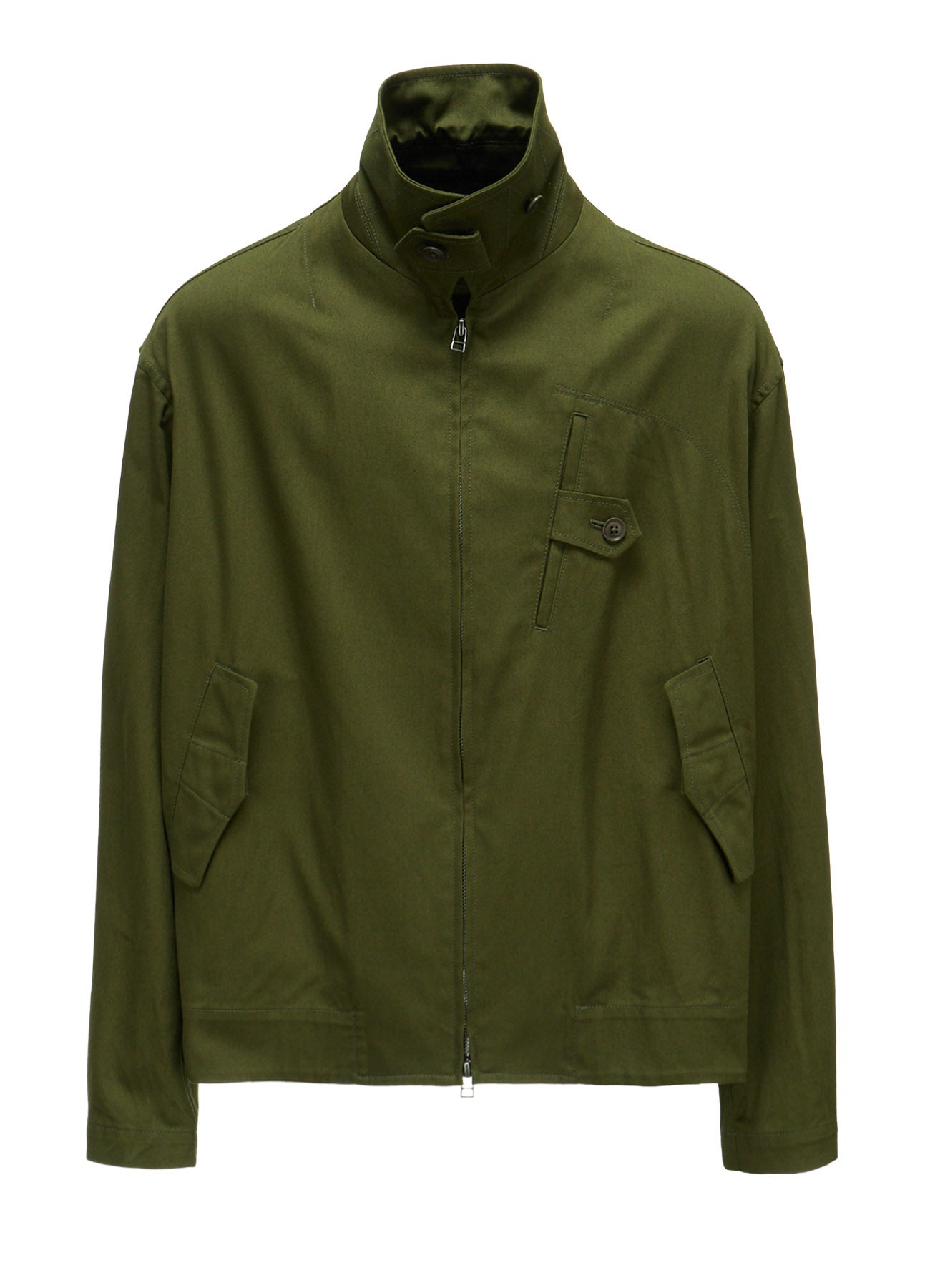 20/COTTON TWILL TAB DETAIL BLOUSON