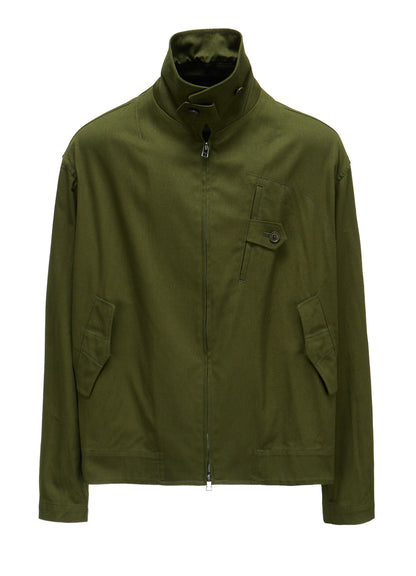 20/COTTON TWILL TAB DETAIL BLOUSON