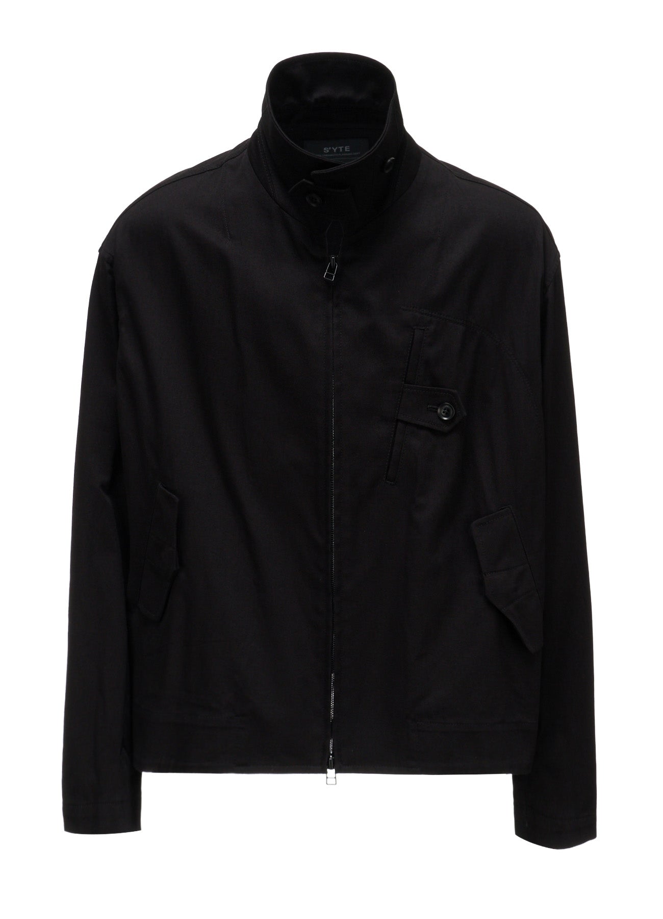 20/COTTON TWILL TAB DETAIL BLOUSON