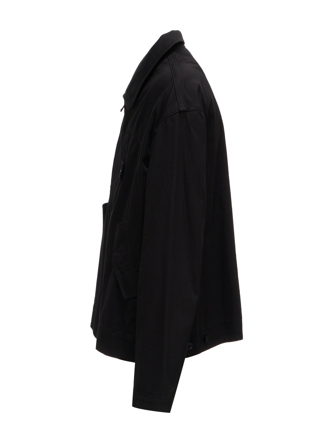 20/COTTON TWILL TAB DETAIL BLOUSON
