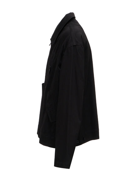 20/COTTON TWILL TAB DETAIL BLOUSON