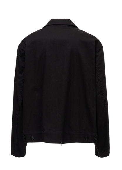 20/COTTON TWILL TAB DETAIL BLOUSON