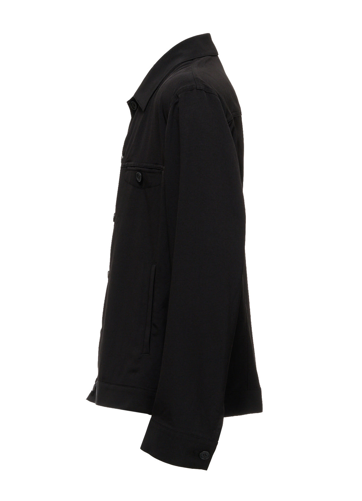 CREPE de CHINE TRUCKER JACKET