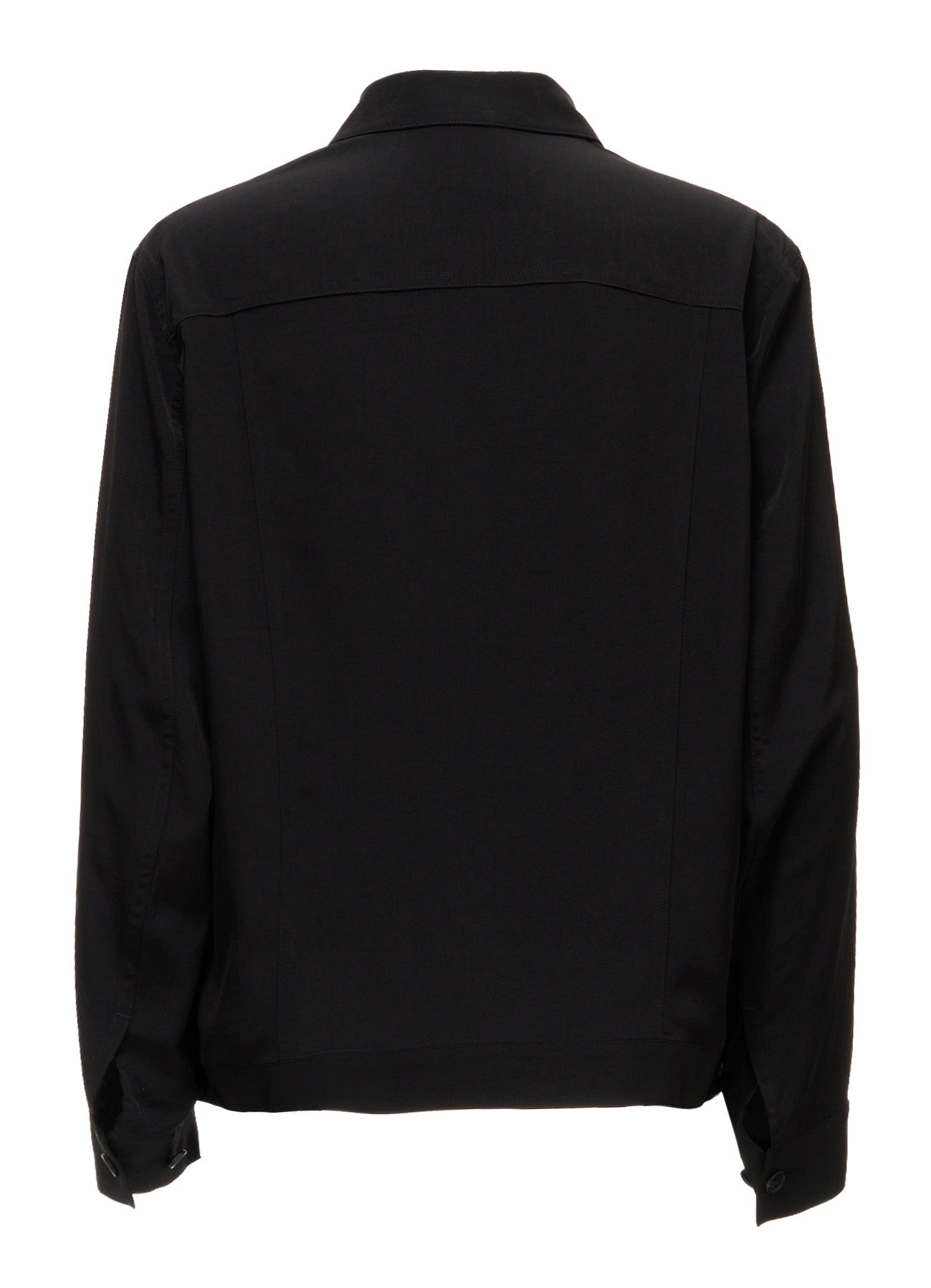 CREPE de CHINE TRUCKER JACKET – THE SHOP YOHJI YAMAMOTO